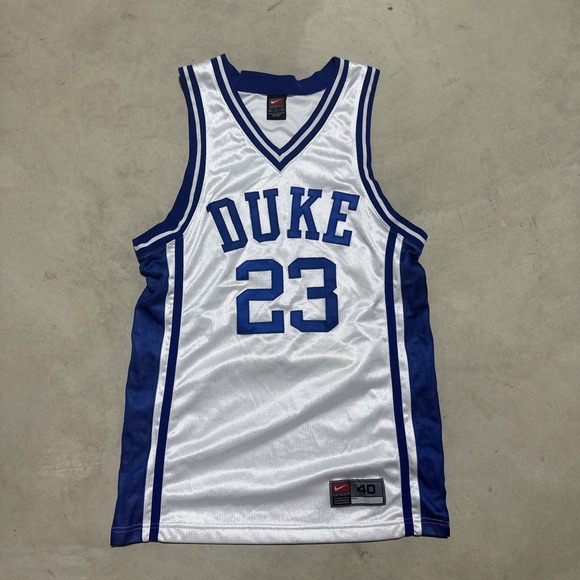 Nike Other - Men's SZ 40 Medium Nike Team Duke #23 Basketball Jersey Patches Logo Official